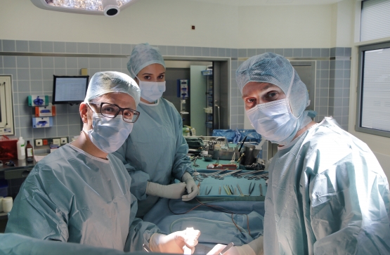 Bilder der OP-Abteilung für Nierentransplantation